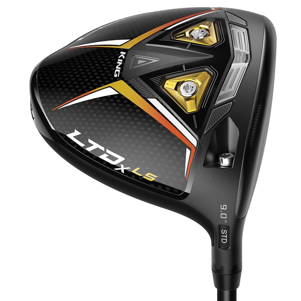 Cobra Ltdx LS Driver Golf Club - Black/gold Right Hand 10.5 Stiff Flex - Black, Gold