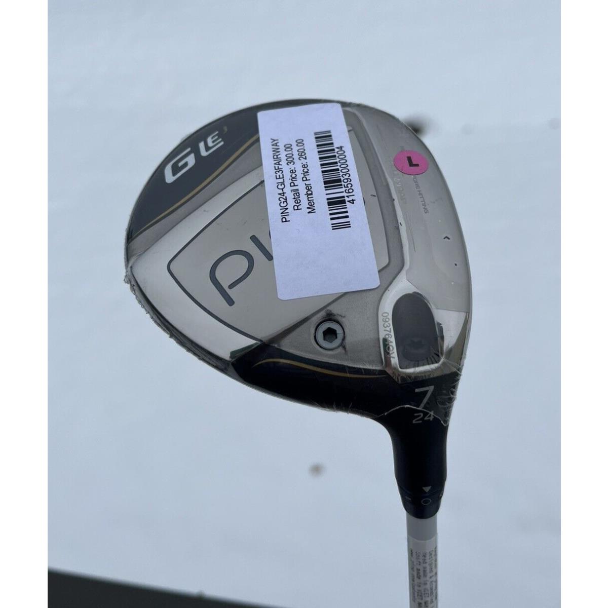 Ping G Le3 7 Wood 24 Ult 250 Ladies Flex W/hc 41