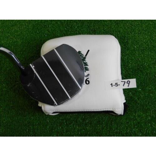 Ping 2023 Mundy 35 Straight Putter with CC Logo Headcover Black Dot