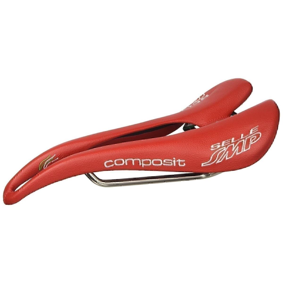 Selle Smp Composit Bike Saddle Bicycle Seat Red