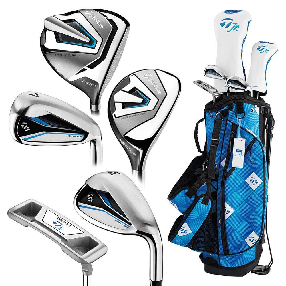 2024 Taylormade Boys Team Junior Full Set Ages 7-9 - Chrome