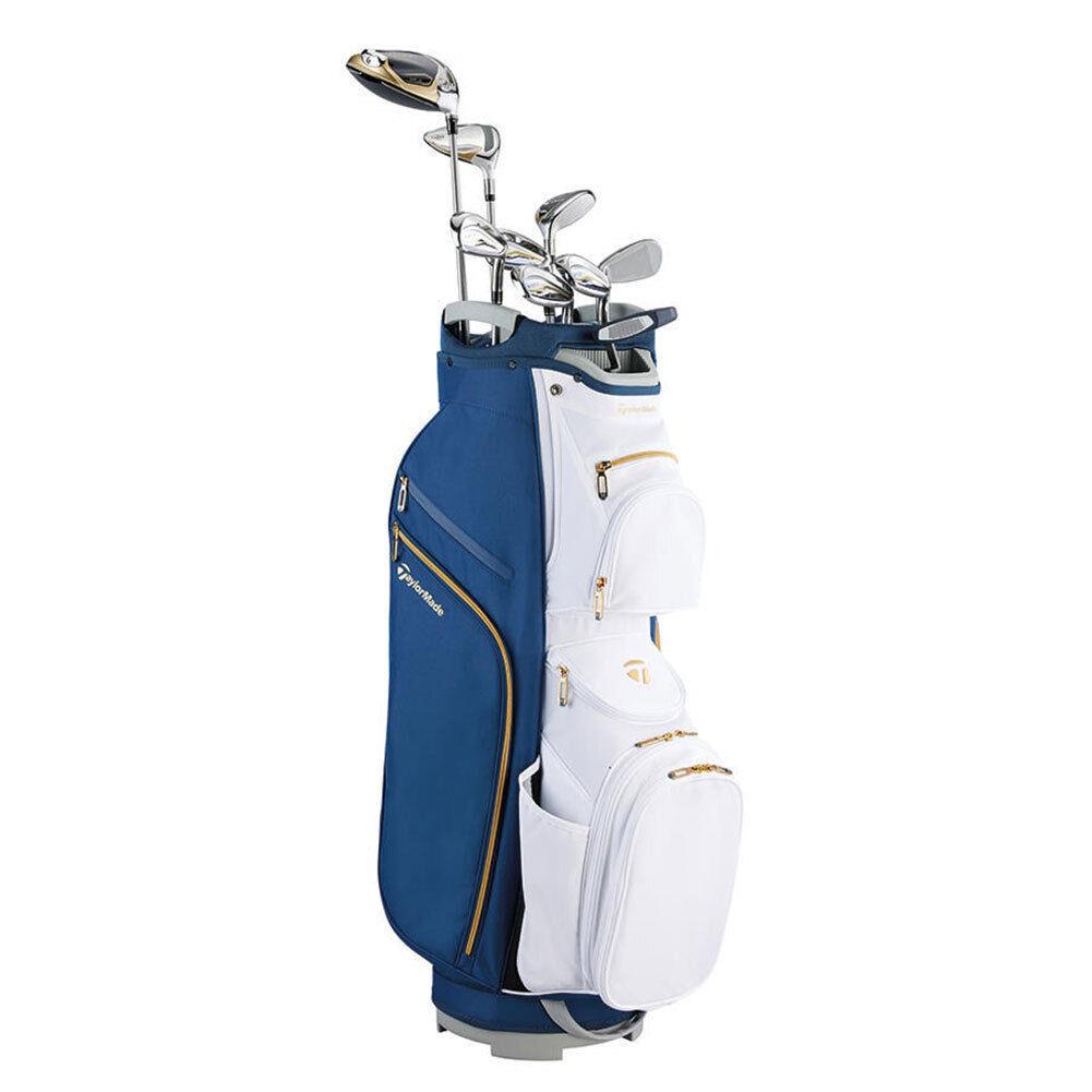 Taylormade Women`s Kalea Gold Package Set with Cart Bag - Gold