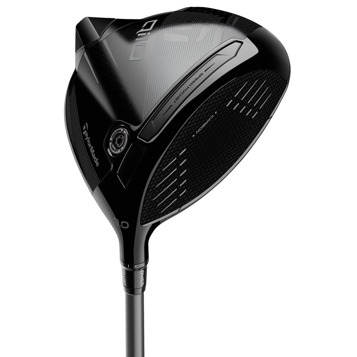 Left Handed Taylormade Qi10 Designer Series Blackout 10.5 Driver Regular