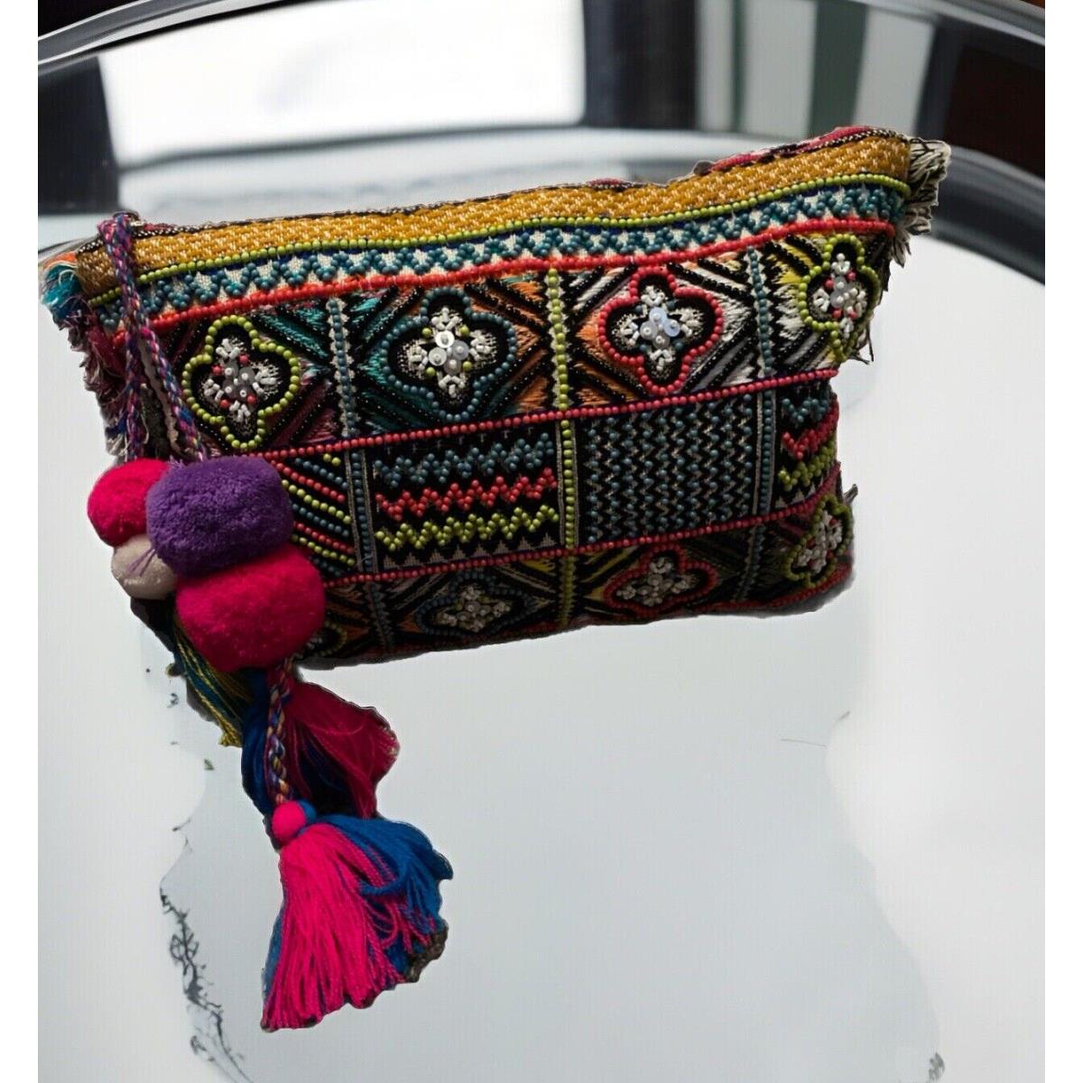 Steve Madded Beaded Clutch