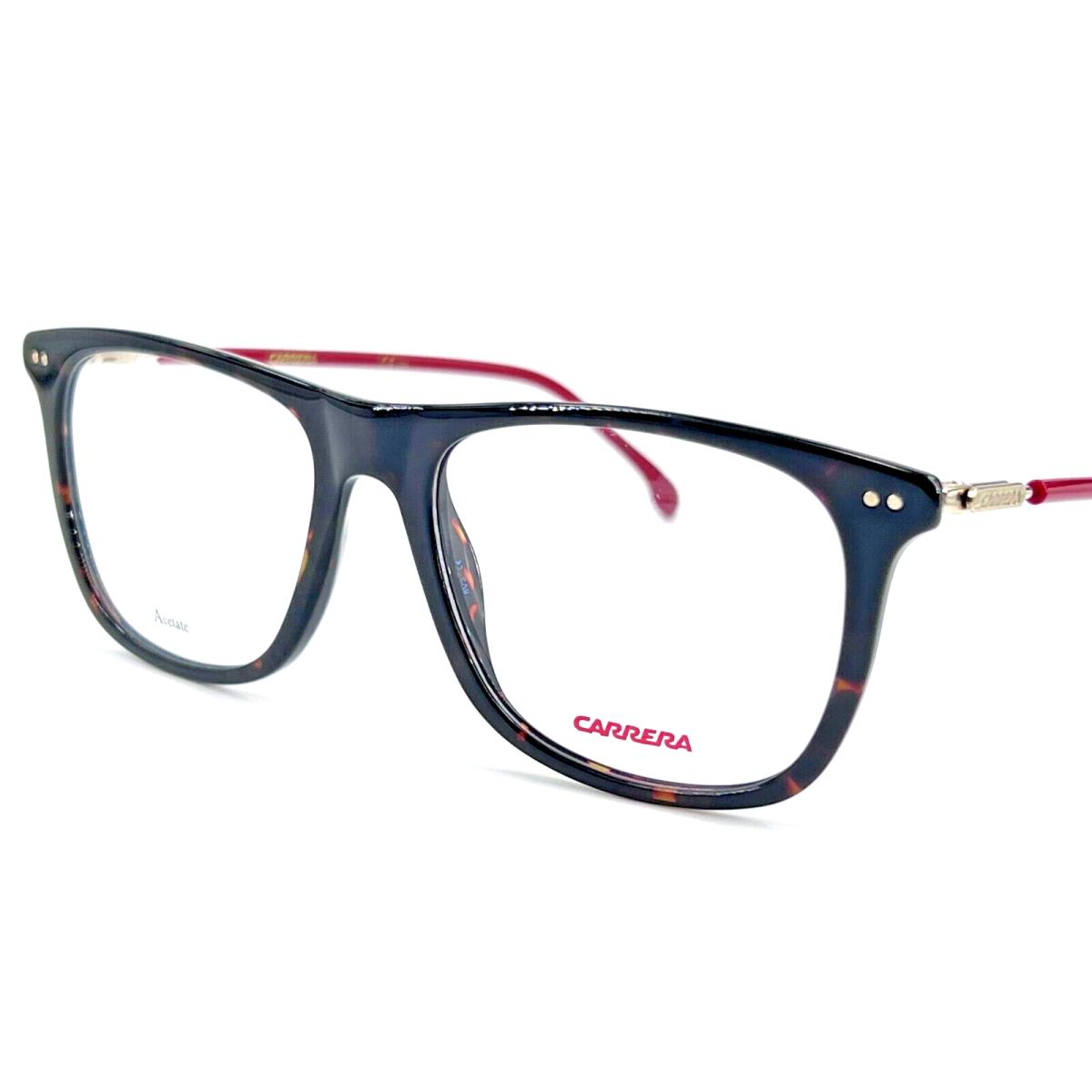 Carrera CA144/V Men`s Plastic Eyeglass Frame 02IK Havana Gold 52-17 W/case