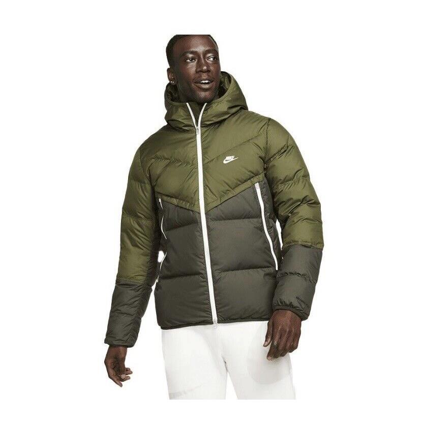 Nike Sportswear Windrunner Heavy Duty Jacket Men`s Size Xxl Color: Green