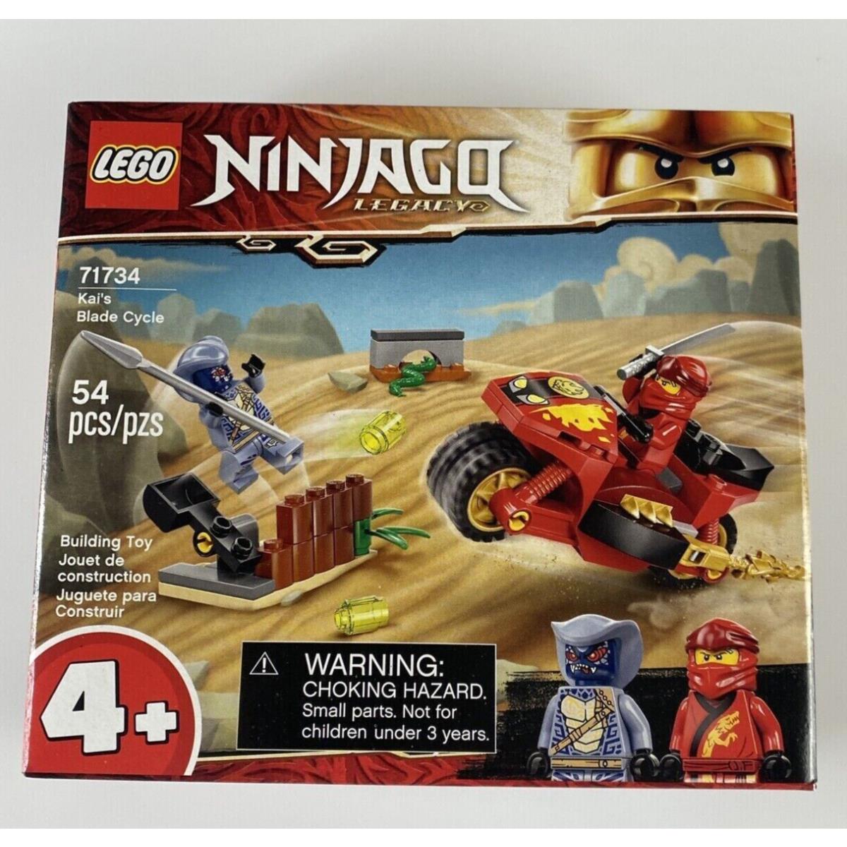 Lego Ninjago 71734 Kai`s Blade Cycle Building Kit 54 Pcs Playset Building Kit