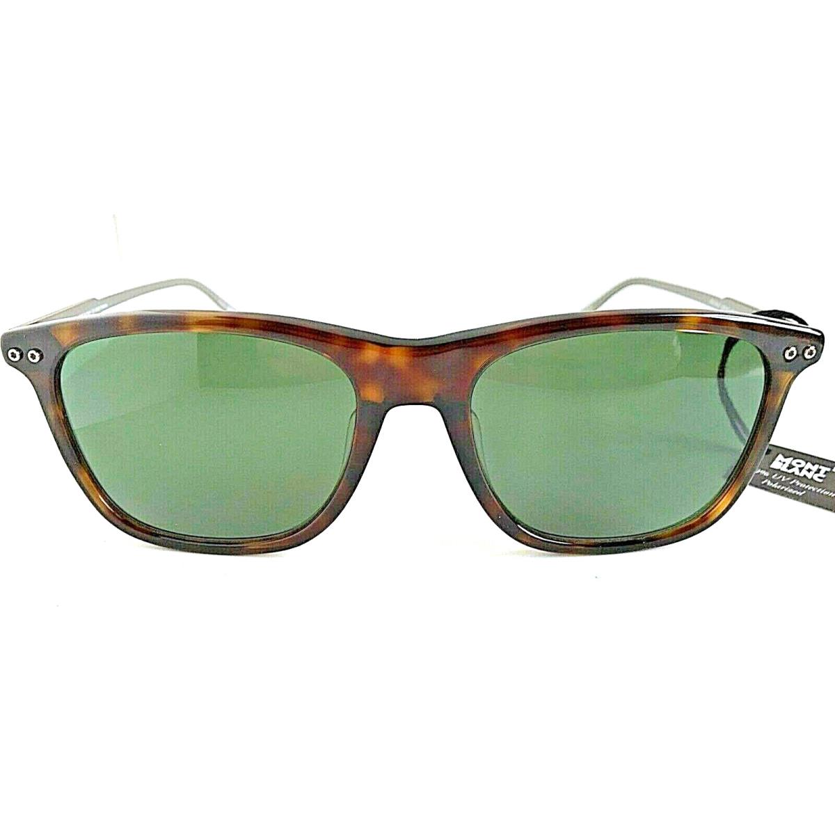 Polarized Montblanc 55MM Tortoise Men`s Sunglasses