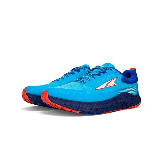 Altra Outroad 2 AL0A82C3740 Sneakers Men`s 9.5 Blue Trail Running Shoes EEE1335
