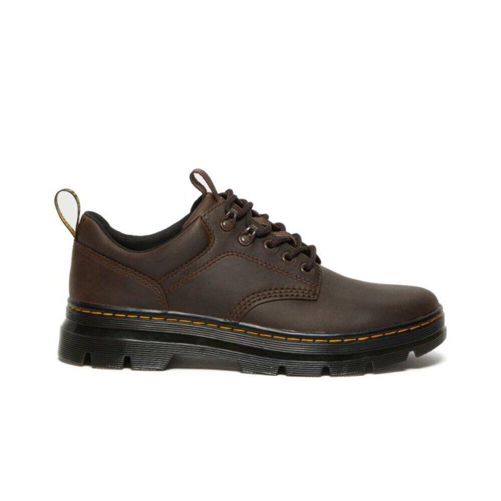 Dr. Martens Reeder Leather Rugged Oxford - Gaucho Crazy Horse