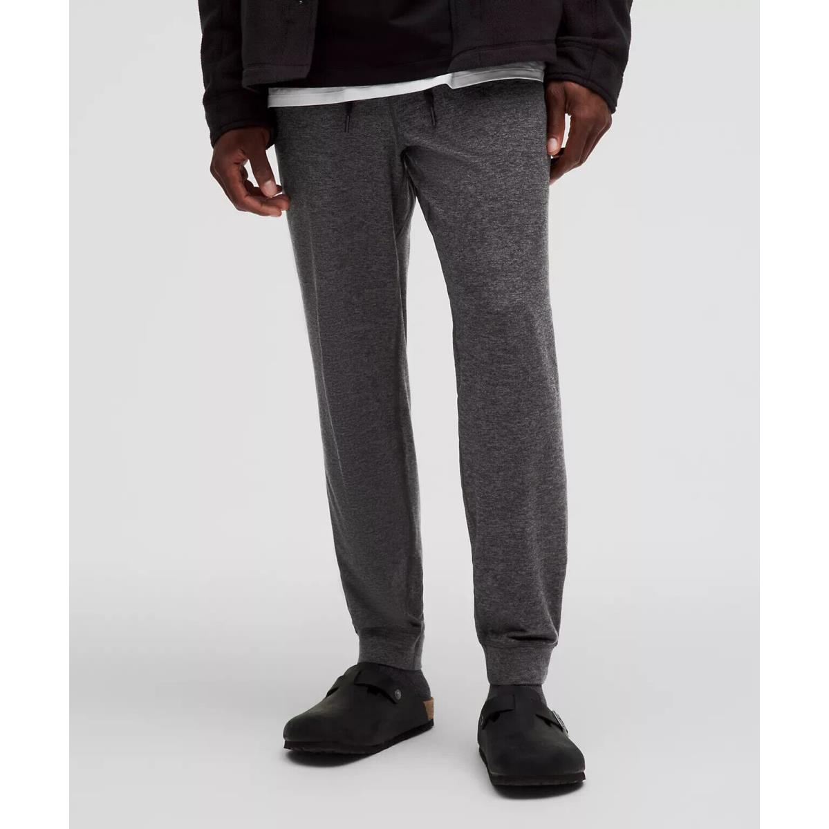 Lululemon Soft Jersey Jogger Regular. Heathered Black. Choose Your Size
