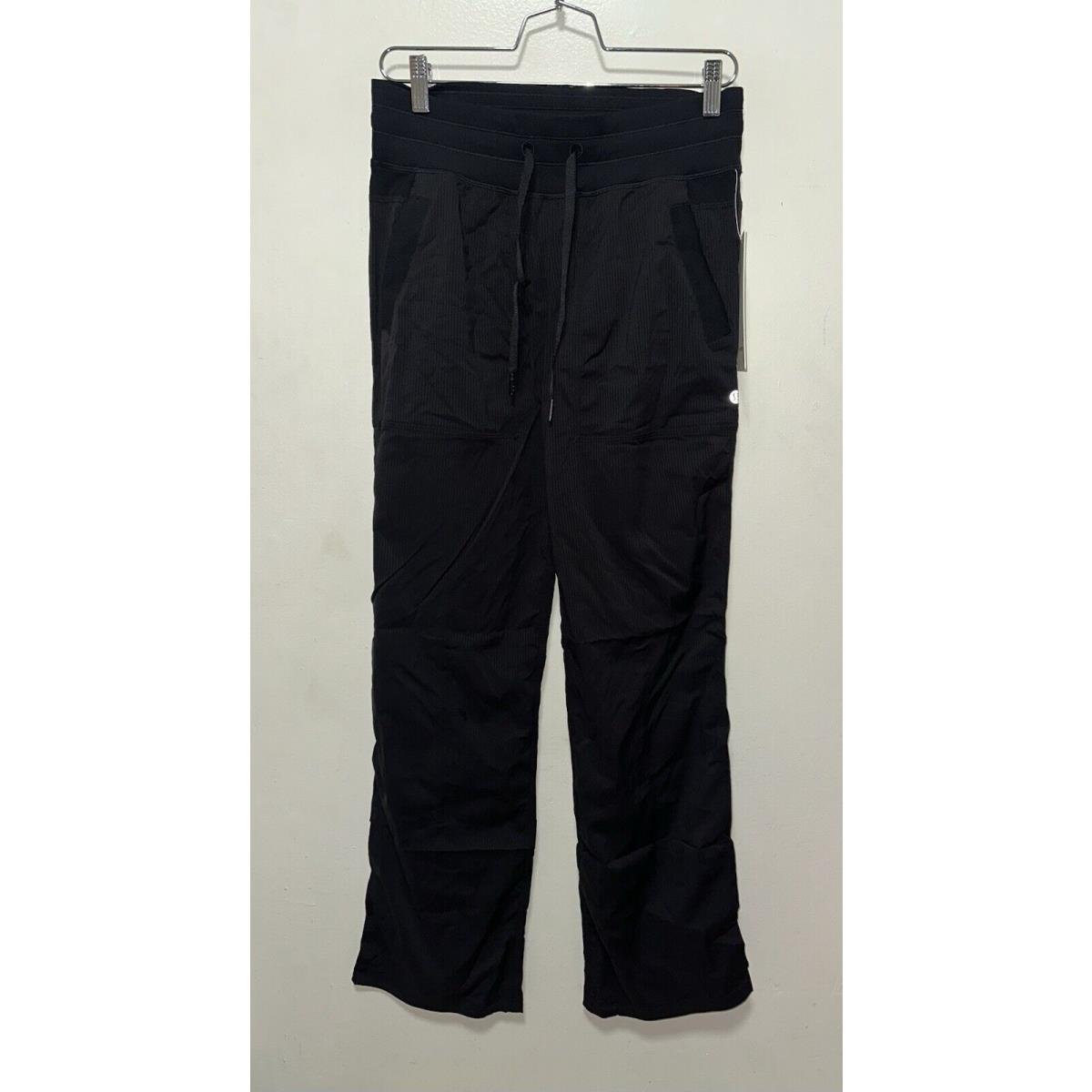 Lululemon Dance Studio Relaxed-fit Mid-rise Cargo Jogger Blk Black Sz 6