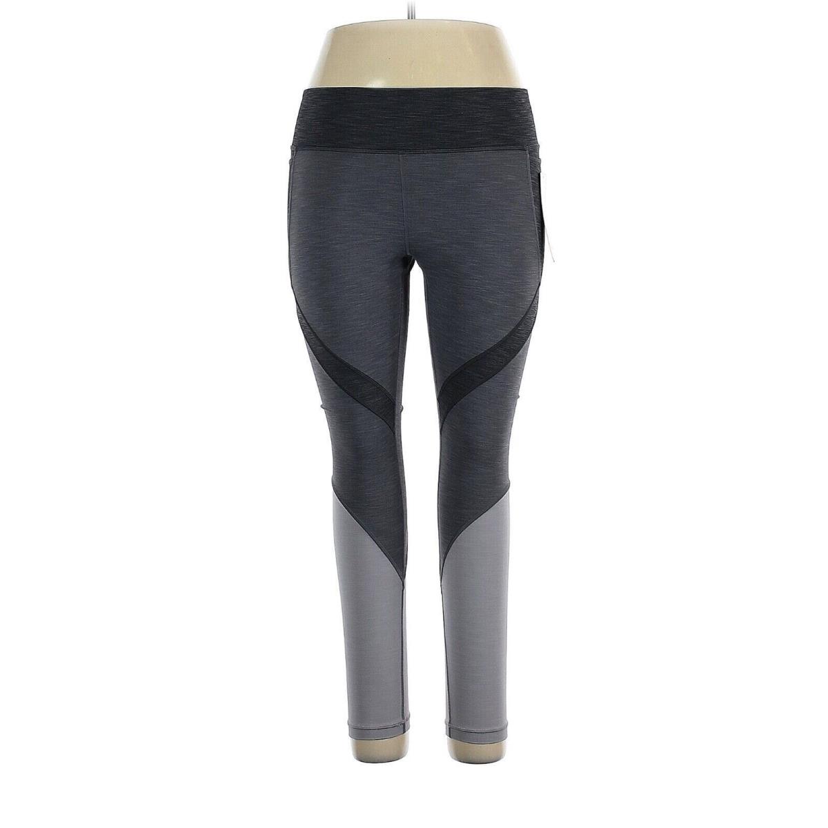 Lululemon Athletica Heathered Black Early Extension HR Tight 28 Leggings -us 12