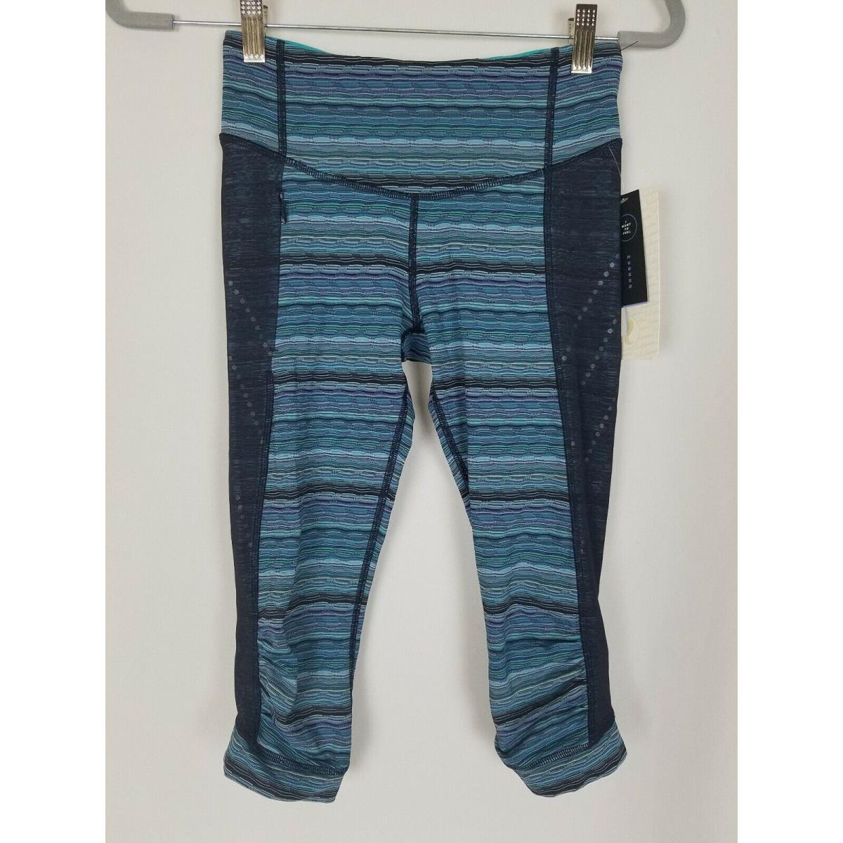 Lululemon Women 4 Stop At Nothing Crop Leggings Athletic