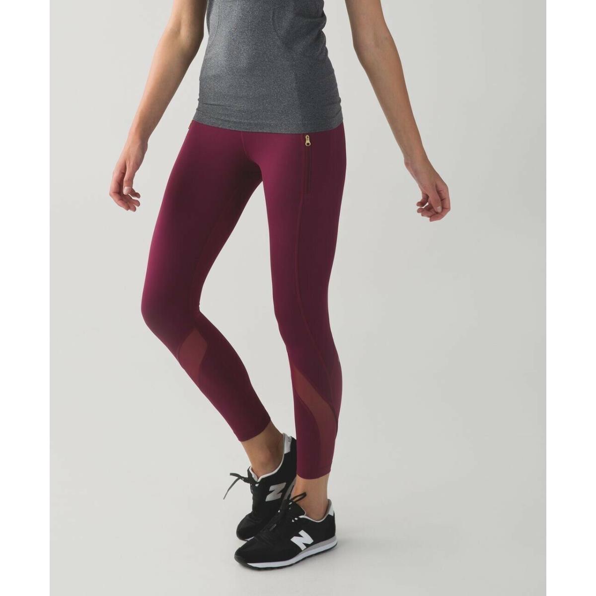 Lululemon Inspire Tight II Luxtreme Size 8 Dashing Purple