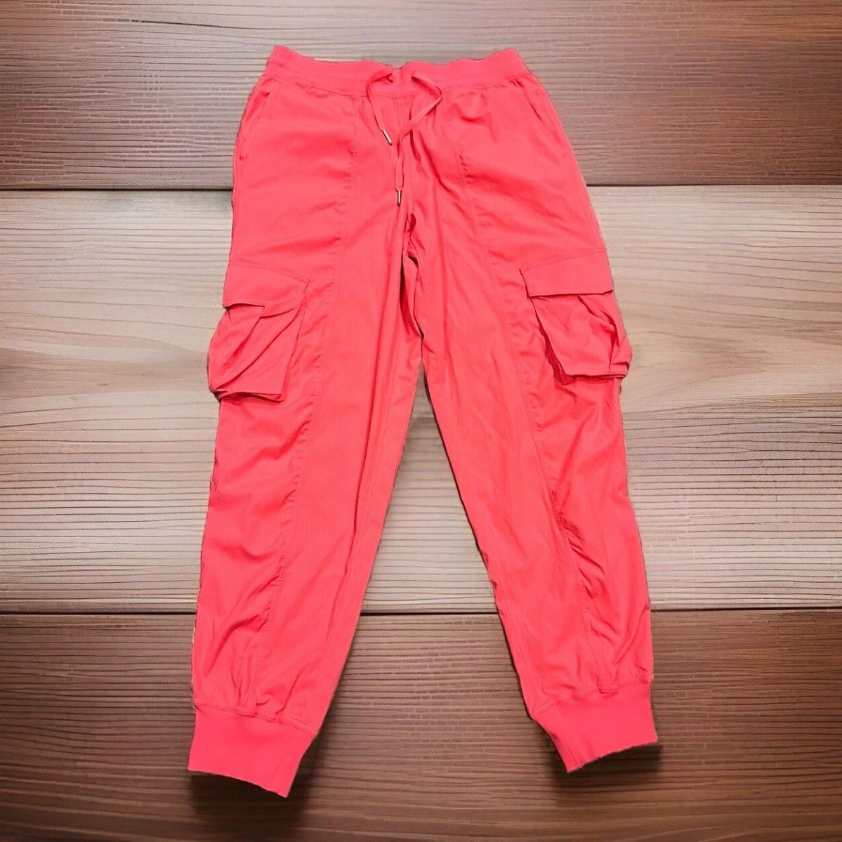 Lululemon Dance Studio Pants Relaxed Fit Mid Rise Cargo Jogger Glaze Pink M