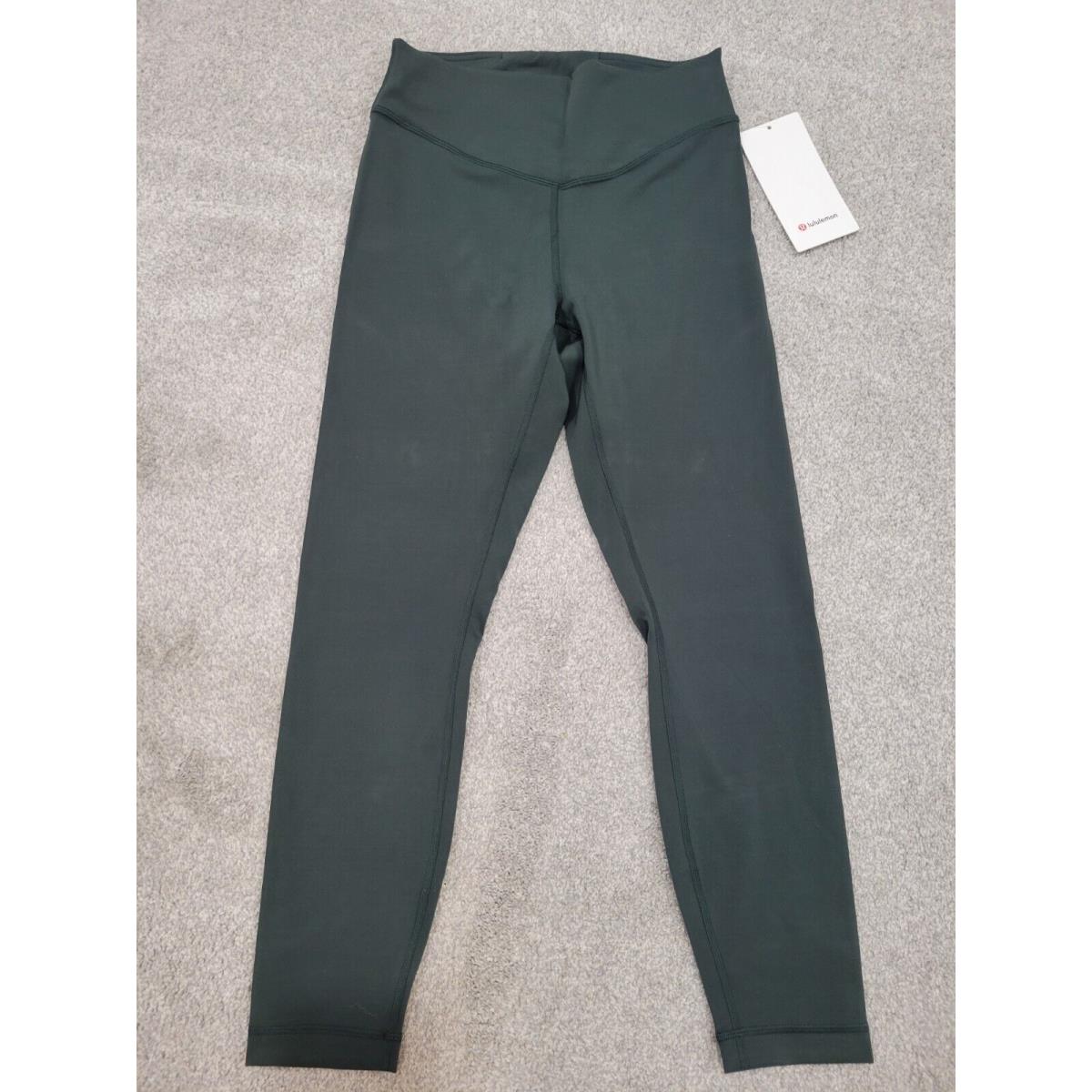 Lululemon Wunder Under Smoothcover High-rise Tight 25 Size 8 Rainforest Green