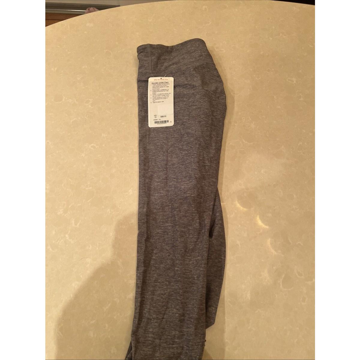 Lululemon Wunder Under Pant 28 Heathered Slate Size 10 Retail