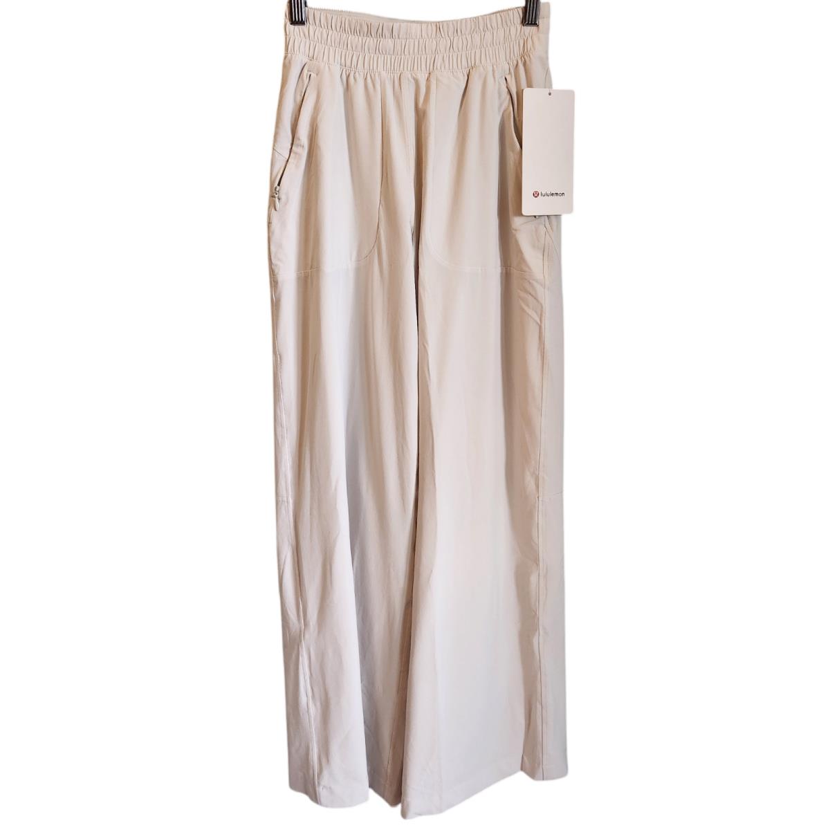 Lululemon Swift Wide Leg Mid Rise Pant Pants Women`s 0 Bone Off White Cream