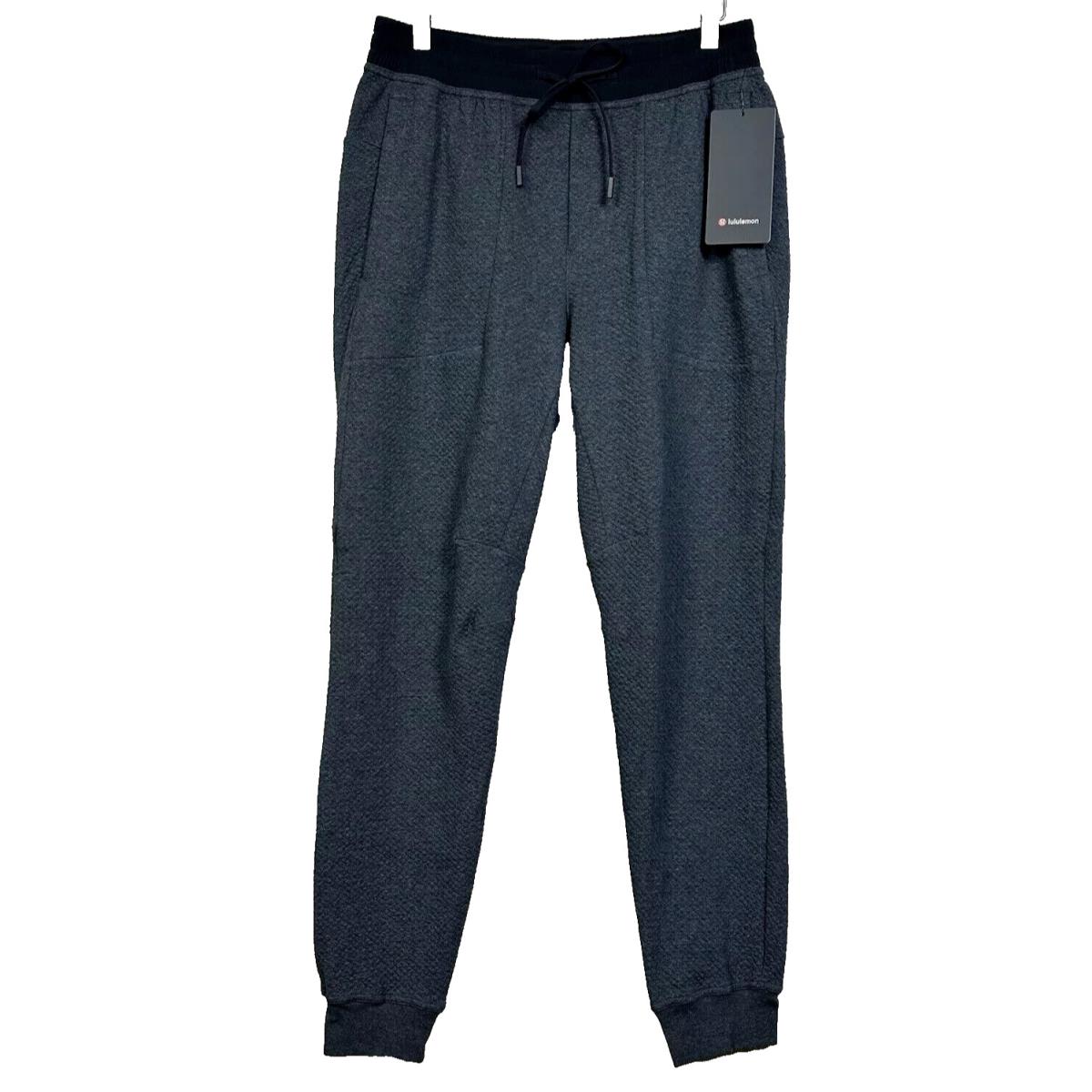 Lululemon At Ease Jogger Size M Heathered Black Hblk / Blk