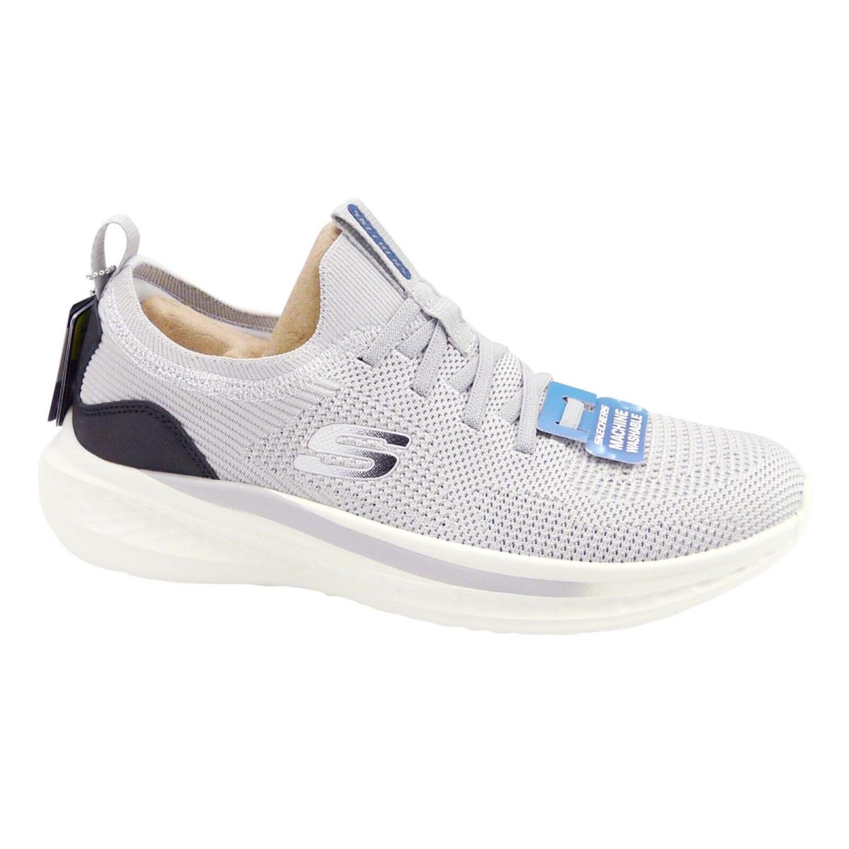 Men`s Slade Gatlin Relaxed Fit Athletic Sneaker Light Grey by Skechers