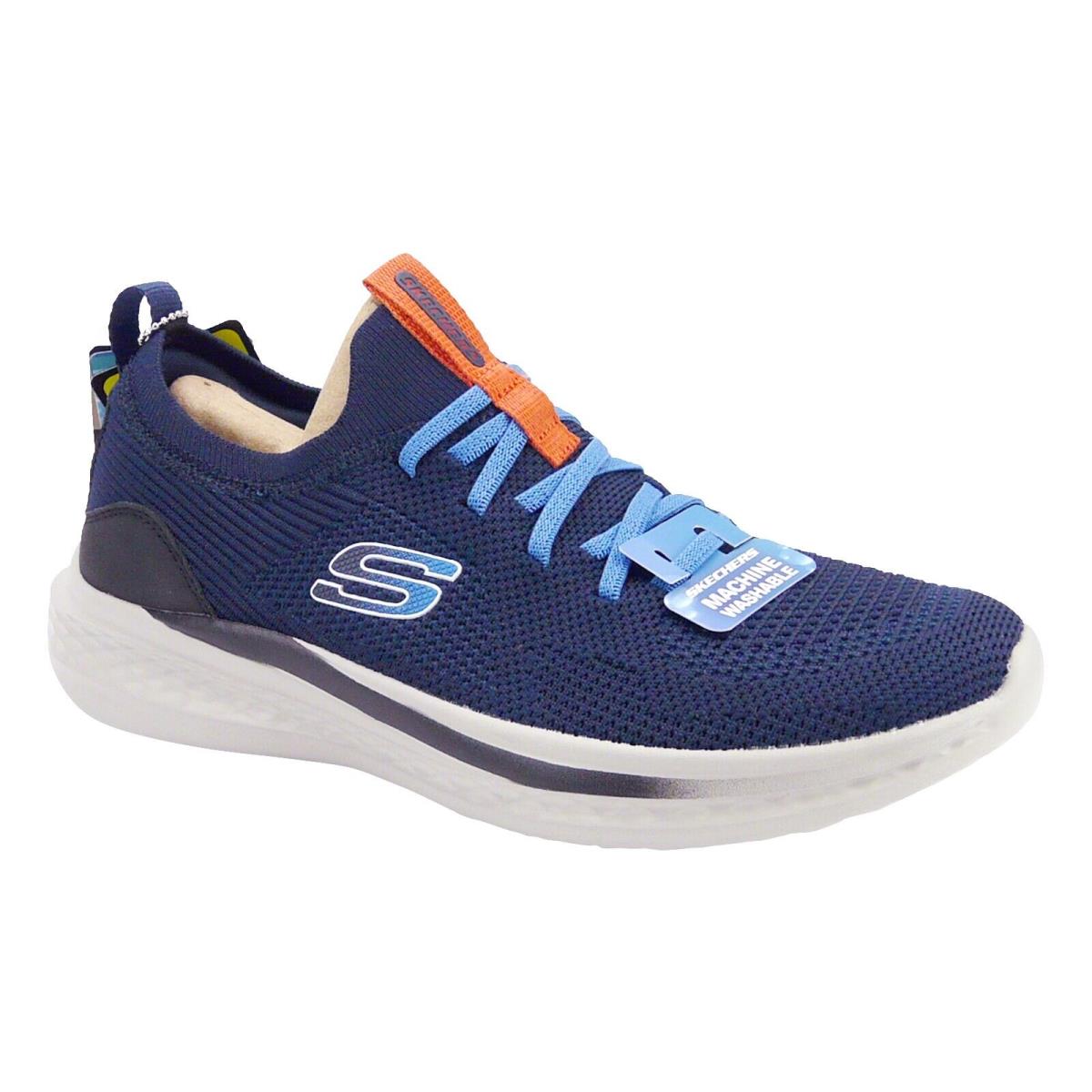 Men`s Slade Gatlin Relaxed Fit Athletic Sneaker Navy by Skechers