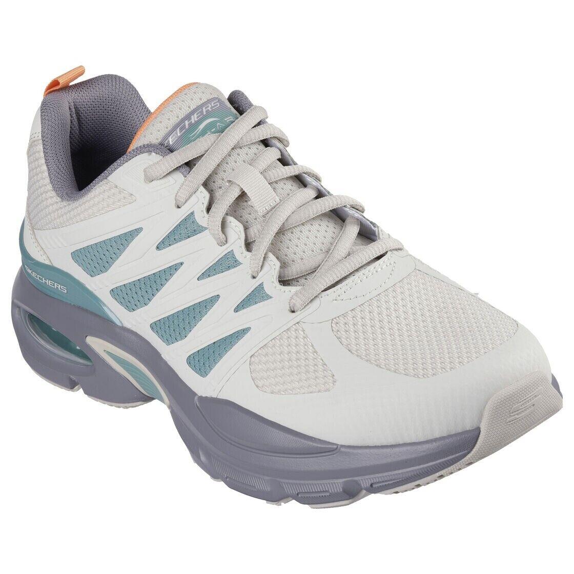 Man  Skech Air Ventura Revell Shoe 232657 Color Gray/green by Skechers