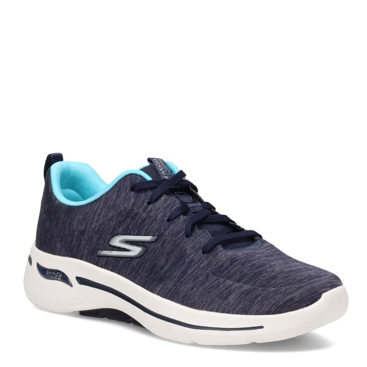 Skechers Go Walk Arch Fit Moon Shadows Navy 8 C - Wide