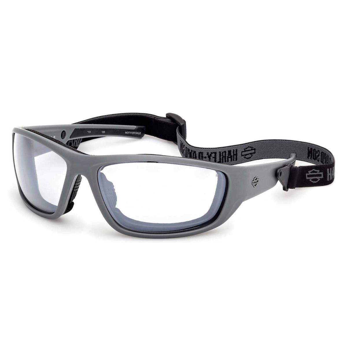 Harley-davidson Men`s Blaze Ace 2.0 Sunglasses w/ Headstrap Silver Mirror Lens