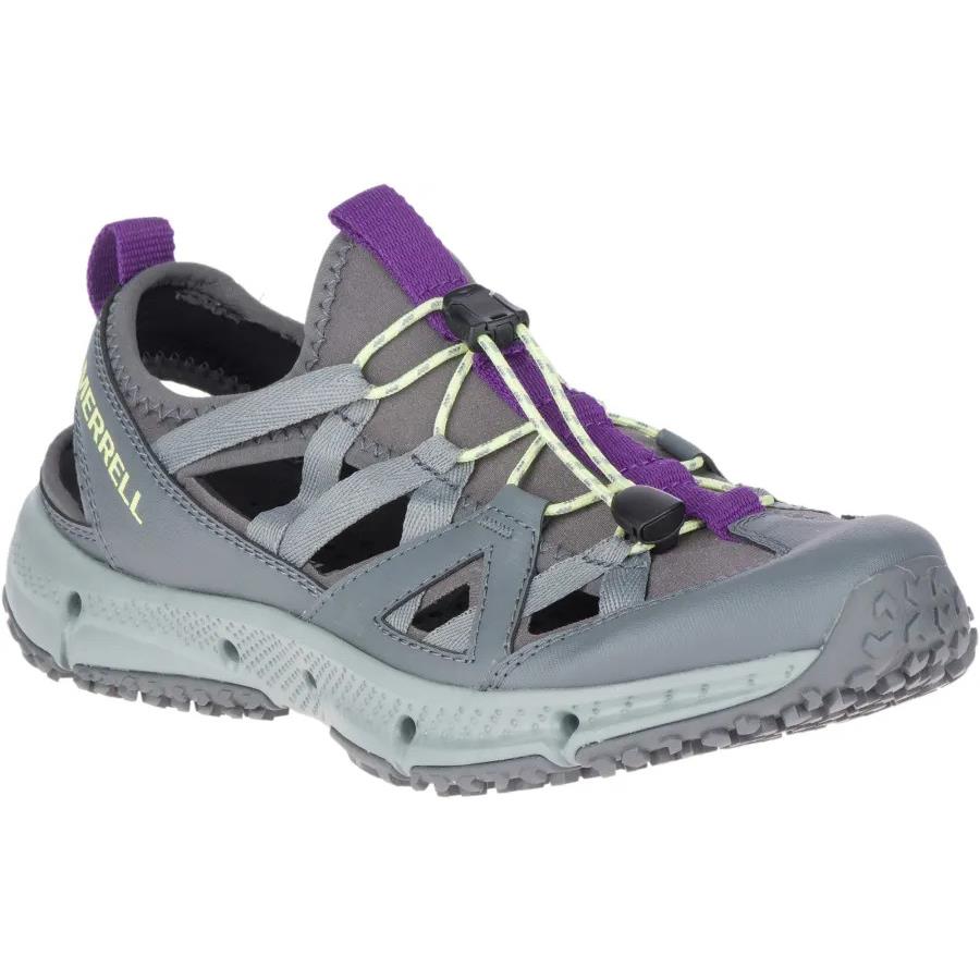 Women`s Merrell Hydrotrekker Syn Shandal Sport Water Shoes Grey/ Purple 7.5