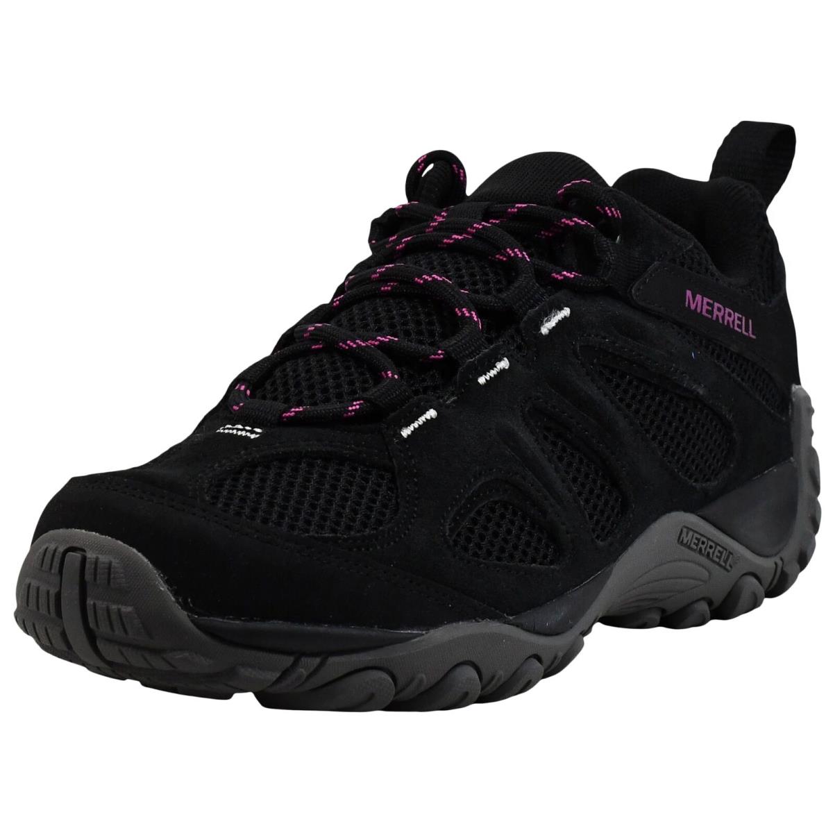 Merrell Women`s Yokota 2 Hiking Shoe Black/fuchsia 11 M US