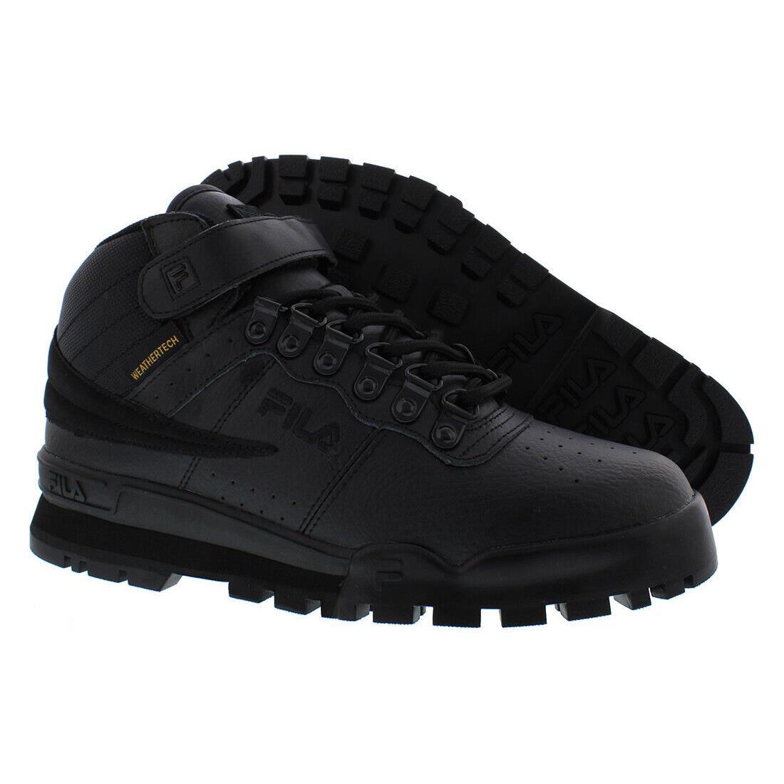 Fila F-13 Weather Tech Outdoor Boots Boys Shoe Size 9 Color: Black