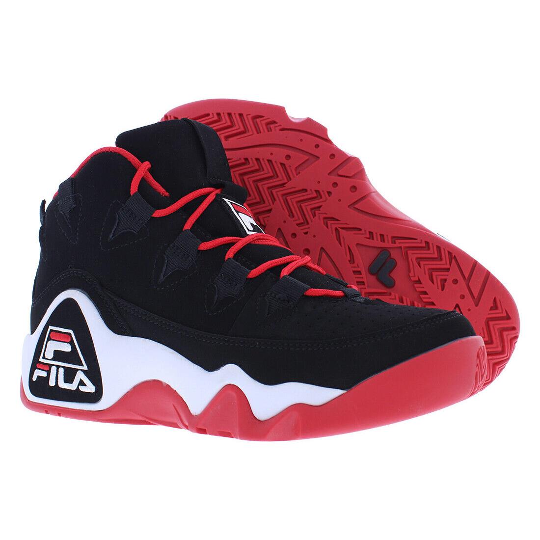 Fila Grant Hill 1 Mens Shoes Size 7 Color: Black/white/fila Red