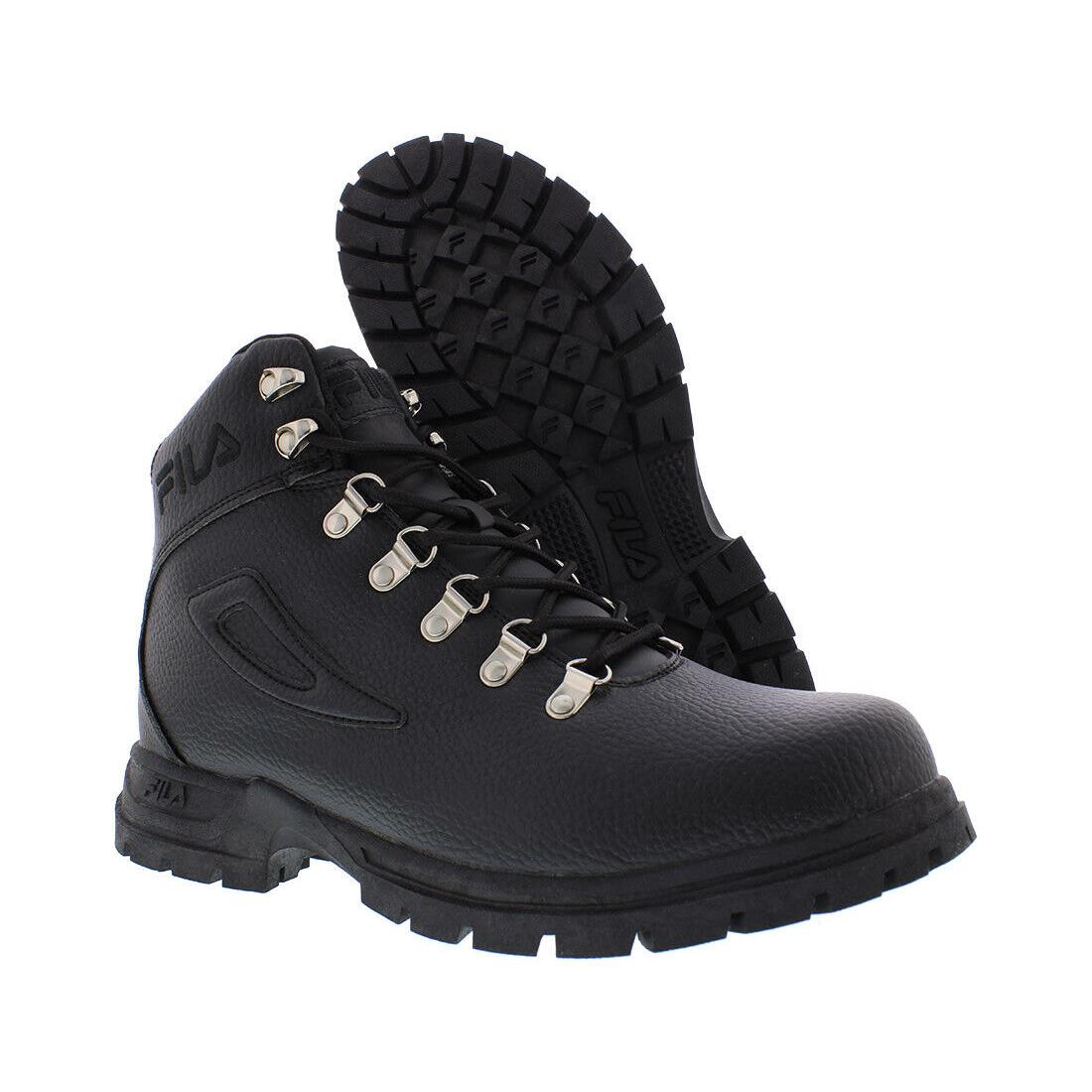 Fila Diviner Boot Mens Shoes Size 10.5 Color: Black/black/black