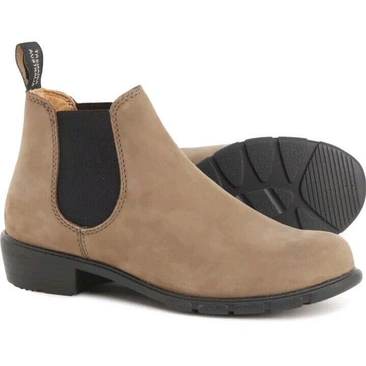 Blundstone 1974 Chelsea Boots Stone Suede 3.5 Au/uk Women`s 6.5 US