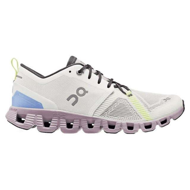 On Running Women`s Cloud X Shift Running Shoe Undyed-white/heron Size 10.5