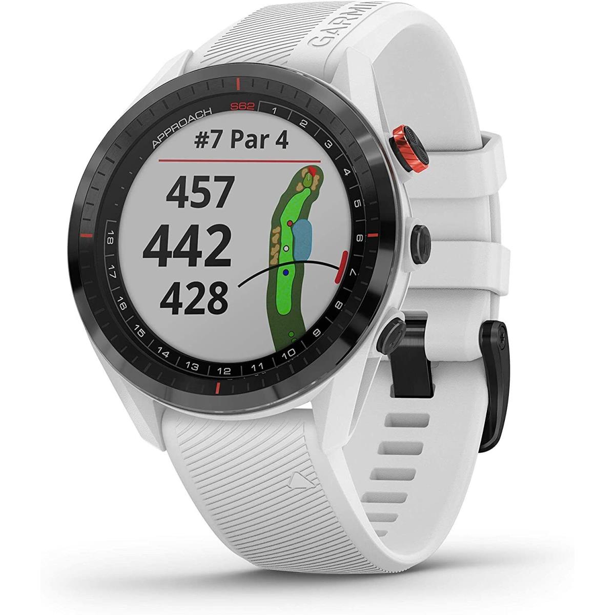 Garmin Approach S62 Premium Golf Gps Watch White - White