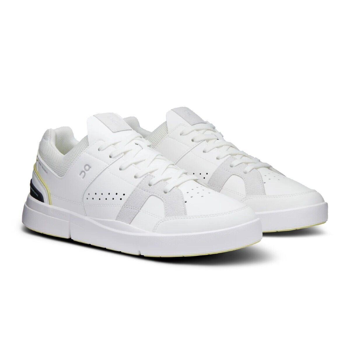 On Running Men`s Roger Clubhouse Shoes White/acacia Size 13