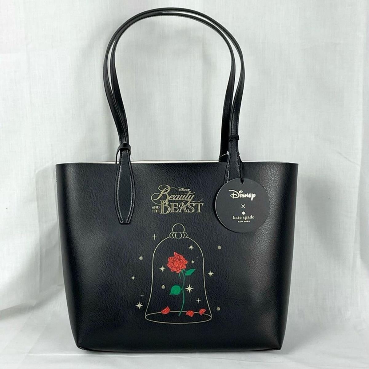 Kate Spade Beauty The Beast Tote Small Reversible Tote Bag Purse Handbag