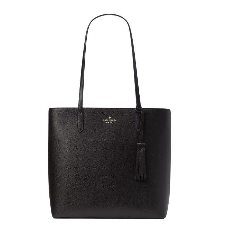 Kate Spade Women`s Jana Tote Saffiano Leather Black