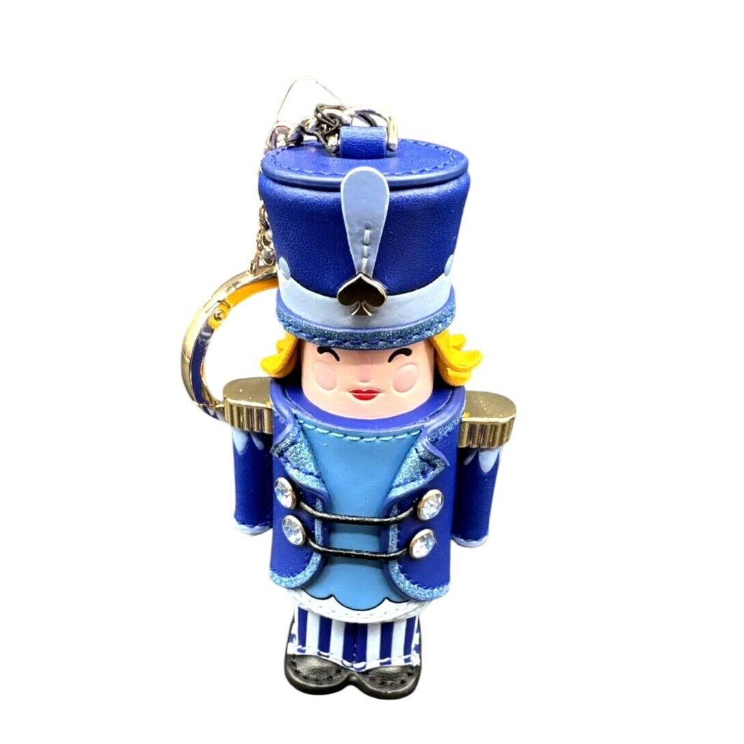 Kate Spade Nutcracker Key Fob Keychain Bag Charm Christmas Gift Novelty New