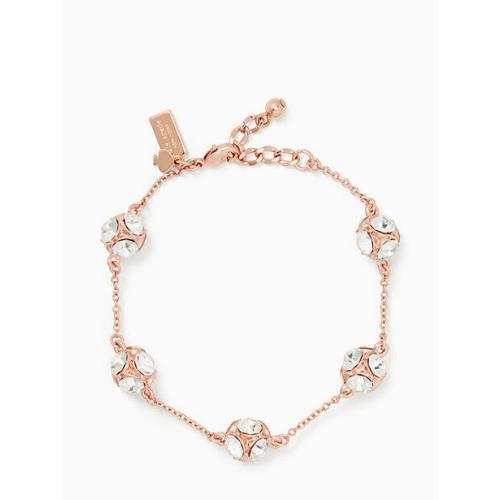 Kate Spade Lady Marmalade Plated Metal Bracelet Rose Gold