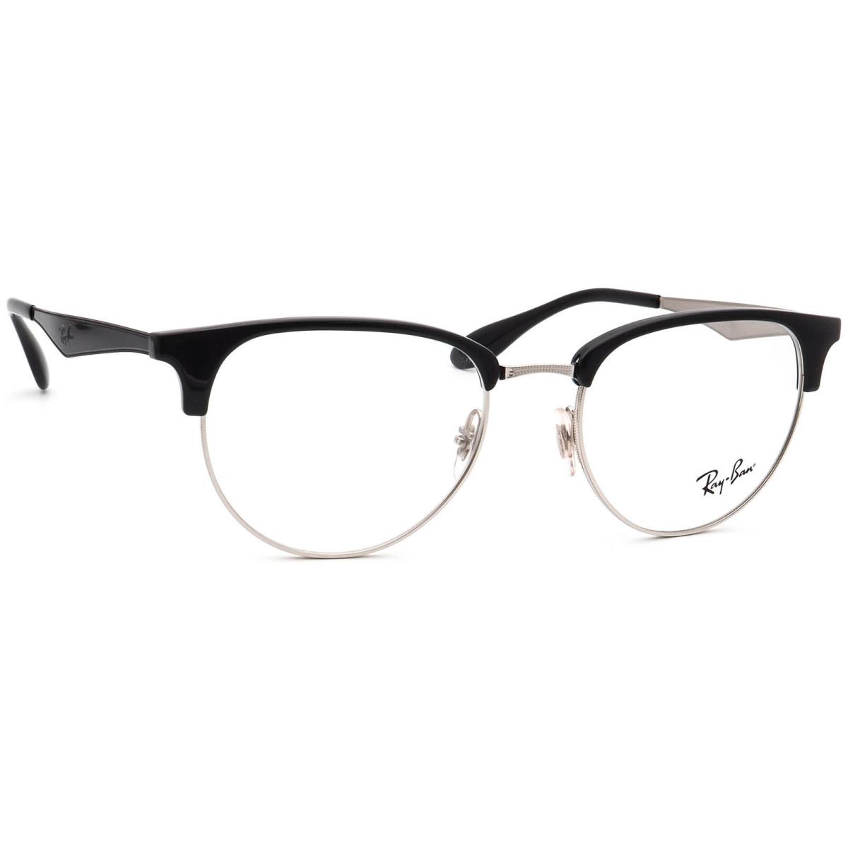 Ray-ban Eyeglasses RB 6396 2932 Black/silver Phantos Frame 53 19 145