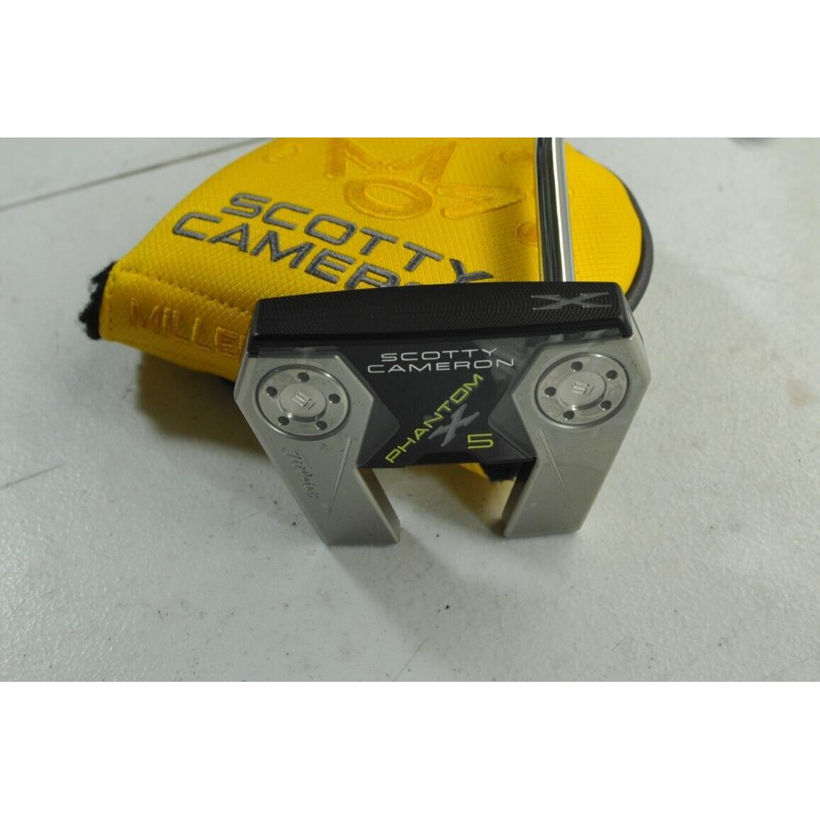 Titleist 2019 Scotty Cameron Phantom X5 34 Putter Right Steel 182547