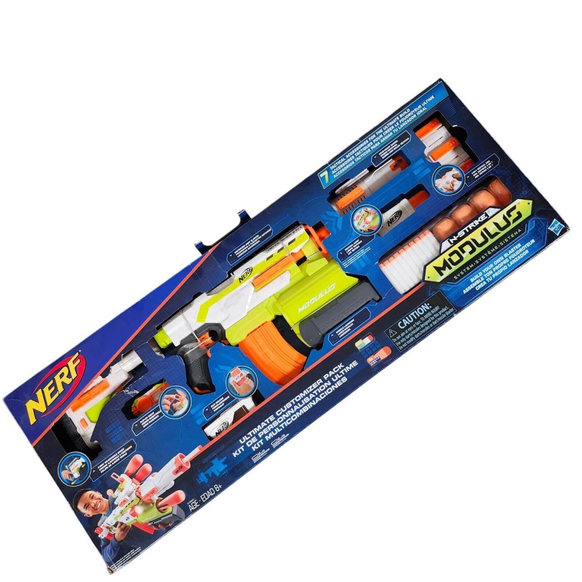Nerf N-strike Modulus Ultimate Customizer Pack Blaster with 7 Tactical Accessori