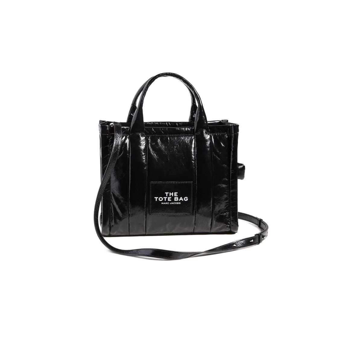 Marc Jacobs The Shiny Crinkle Medium Tote Bag Women`s One Size Black
