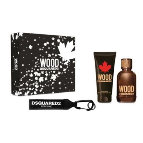 Dsquared2 Men`s Wood Gift Set Fragrances 8011003877256 by DSquared2