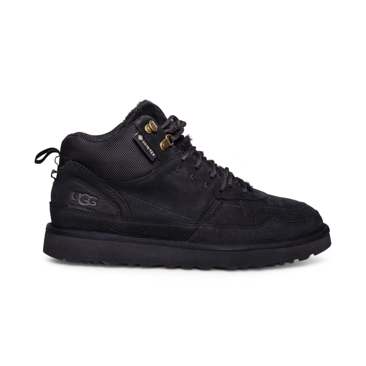 Ugg Highland HI Goretex Black Hiking Waterproof Women`s Shoes Size US 9.5 - Black