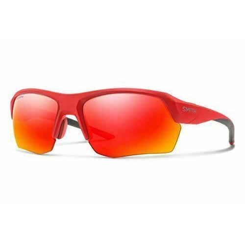 Smith Tempo Max Sport Sunglasses Matte Rise / Chromapop Red Mirror Lens