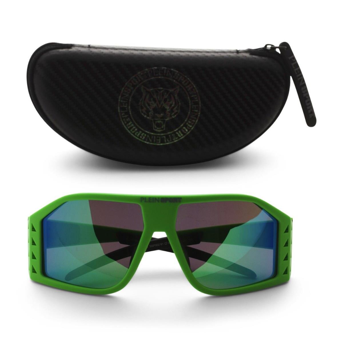 Philipp Plein Sport Sunglasses Green Frame Men Ssp002